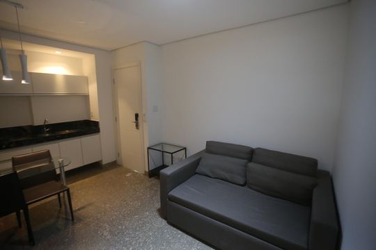Sala de kitnet/studio à venda com 1 quarto, 30m² em Buritis, Belo Horizonte