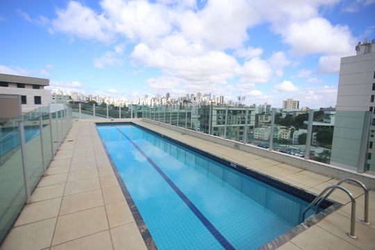 Area comum de kitnet/studio à venda com 1 quarto, 30m² em Buritis, Belo Horizonte