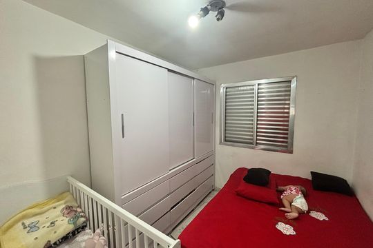 Quarto 2 de apartamento à venda com 2 quartos, 48m² em Conjunto Habitacional Padre Manoel da Nobrega, São Paulo