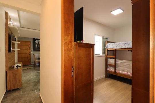 Corredor de apartamento à venda com 2 quartos, 61m² em Parque Novo Oratório, Santo André