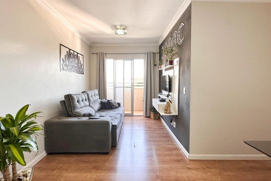 Sala de apartamento à venda com 2 quartos, 58m² em Santa Terezinha, São Bernardo do Campo