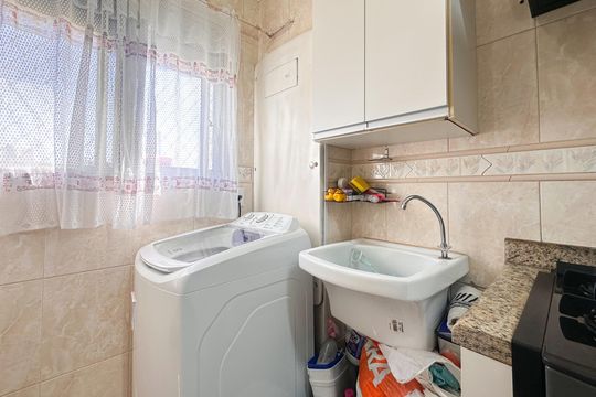 Área de Serviço de apartamento à venda com 2 quartos, 58m² em Santa Terezinha, São Bernardo do Campo