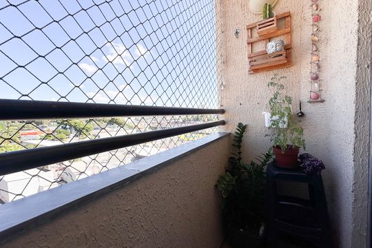 Sacada de apartamento à venda com 2 quartos, 58m² em Santa Terezinha, São Bernardo do Campo