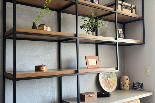 Sala de apartamento para alugar com 2 quartos, 60m² em Campestre, Santo André