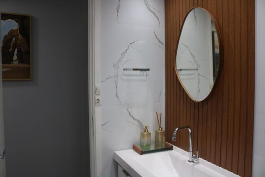 Banheiro de apartamento à venda com 2 quartos, 53m² em Bom Retiro, São Paulo