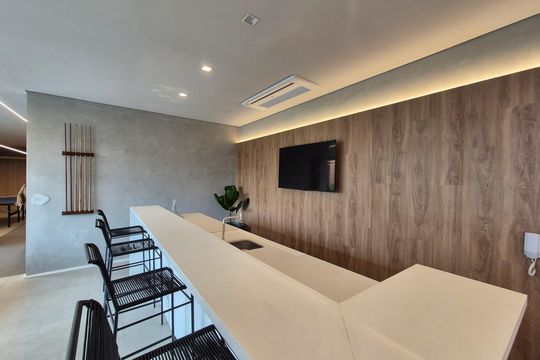 Área externa de apartamento à venda com 3 quartos, 189m² em Chácara Klabin, São Paulo