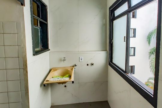 Área de serviço de apartamento à venda com 3 quartos, 77m² em Santa Branca, Belo Horizonte
