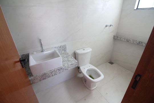 Suite Quarto 1 de apartamento à venda com 3 quartos, 83m² em Eldorado, Contagem