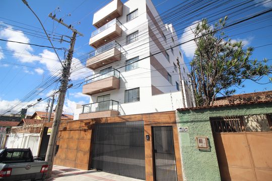 Fachada de apartamento à venda com 3 quartos, 83m² em Eldorado, Contagem