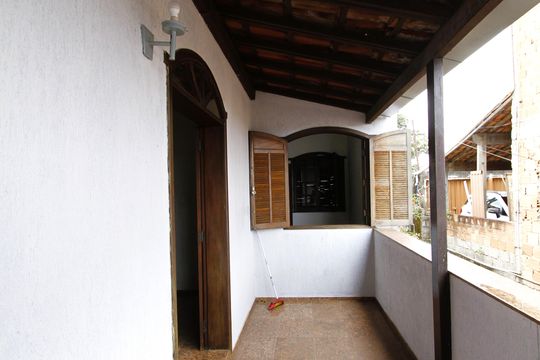 Varanda da Sala de casa à venda com 6 quartos, 390m² em São Marcos, Belo Horizonte