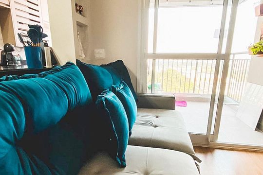 Sala de apartamento para alugar com 2 quartos, 60m² em Parque Sao Domingos, São Paulo