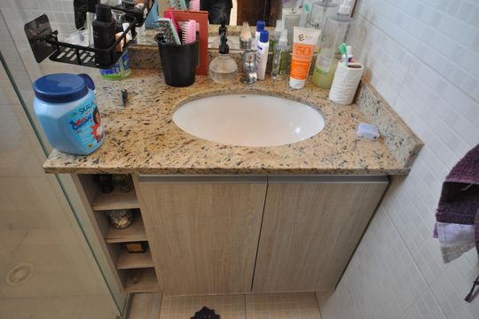 Banheiro do Quarto Suíte de casa à venda com 3 quartos, 120m² em Jardim Brasil (zona Norte), São Paulo