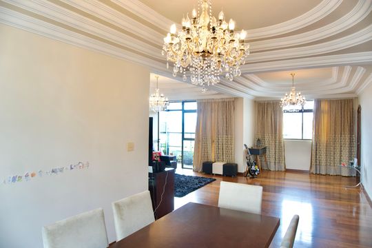 Sala de Jantar de apartamento à venda com 4 quartos, 164m² em Cidade Nova, Belo Horizonte