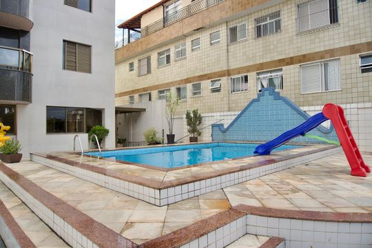 Área comum - Piscina de apartamento à venda com 4 quartos, 164m² em Cidade Nova, Belo Horizonte