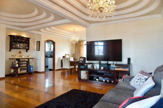 Sala de apartamento à venda com 4 quartos, 164m² em Cidade Nova, Belo Horizonte