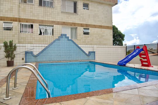 Área comum - Piscina de apartamento à venda com 4 quartos, 164m² em Cidade Nova, Belo Horizonte