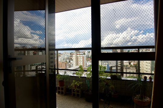 Varanda da Sala de apartamento à venda com 4 quartos, 164m² em Cidade Nova, Belo Horizonte