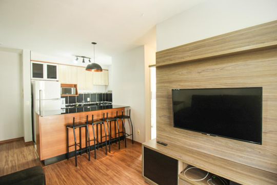 Sala de apartamento para alugar com 2 quartos, 50m² em Vila Anastácio, São Paulo