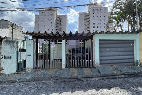 Fachada+Placa  de casa à venda com 4 quartos, 360m² em Jardim Penha, São Paulo