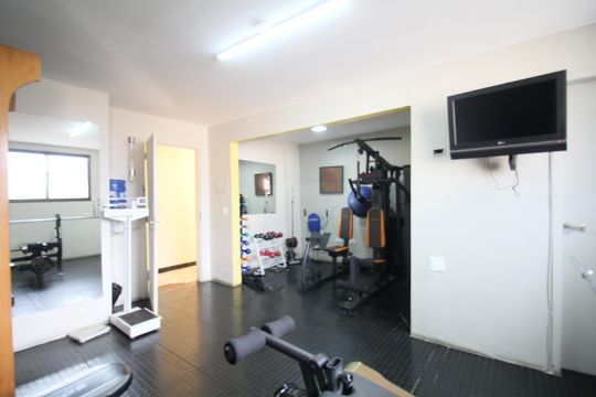 Área comum - Academia de apartamento à venda com 1 quarto, 59m² em Vila Andrade, São Paulo