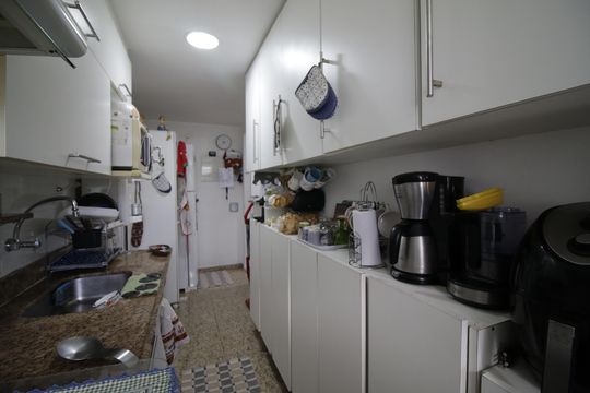 Cozinha de apartamento à venda com 2 quartos, 67m² em Pechincha, Rio de Janeiro