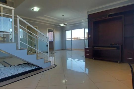 Sala de apartamento para alugar com 3 quartos, 210m² em Santa Mônica, Uberlândia