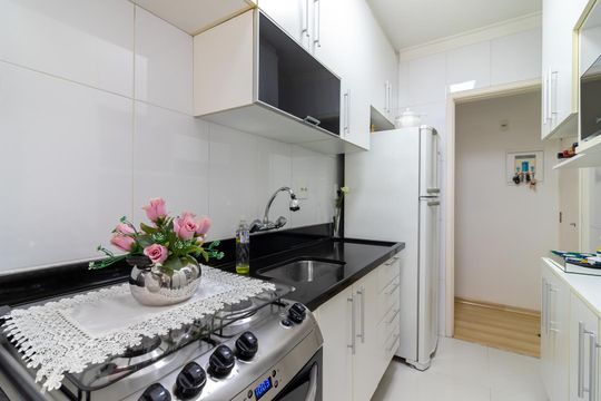 Cozinha de apartamento à venda com 2 quartos, 50m² em Parque Mandaqui, São Paulo