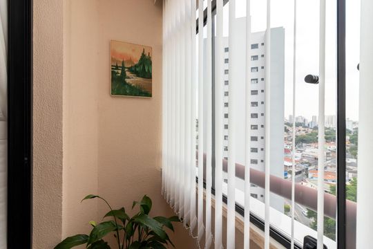 Varanda da Sala de apartamento à venda com 2 quartos, 50m² em Parque Mandaqui, São Paulo