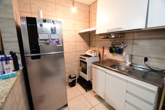 Cozinha - Edícula de casa à venda com 3 quartos, 152m² em Ponte Preta, Campinas