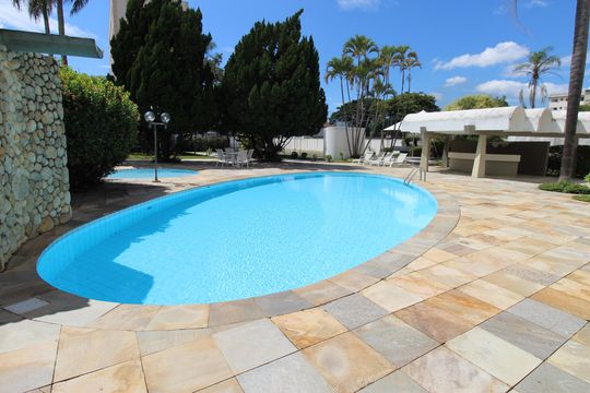 Área comum - Piscina de apartamento para alugar com 6 quartos, 310m² em Vila Ema, São José dos Campos