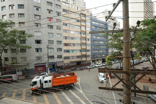 Vista de kitnet/studio para alugar com 1 quarto, 35m² em Liberdade, São Paulo