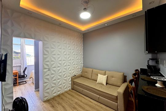 Kitnet/Studio à venda com 1 quarto, 26m² em Laranjeiras, Rio de Janeiro