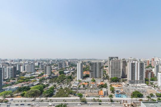 Vista de apartamento para alugar com 1 quarto, 40m² em Brooklin, São Paulo