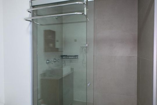 Banheiro da Suíte de apartamento para alugar com 1 quarto, 40m² em Brooklin, São Paulo