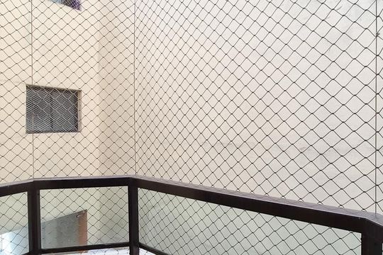 Varanda da Sala de apartamento à venda com 1 quarto, 52m² em Vila Euclides, São Bernardo do Campo