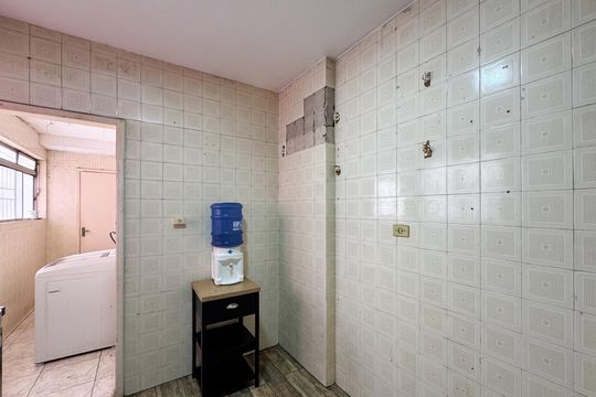 Cozinha  de apartamento à venda com 2 quartos, 61m² em Rudge Ramos, São Bernardo do Campo