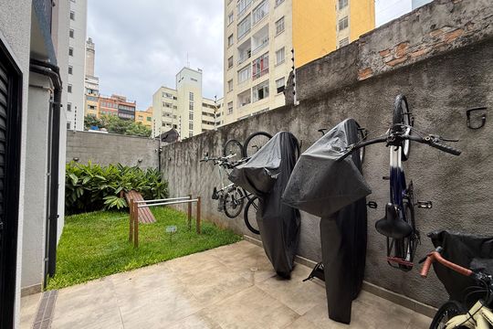 Área comum de apartamento à venda com 1 quarto, 26m² em Vila Buarque, São Paulo