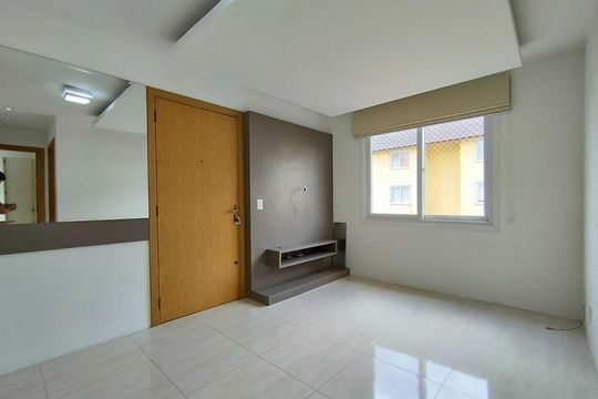 Sala de apartamento para alugar com 2 quartos, 50m² em São José, Novo Hamburgo
