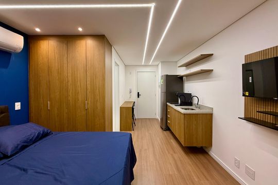 Studio de apartamento à venda com 1 quarto, 25m² em Santo Amaro, São Paulo