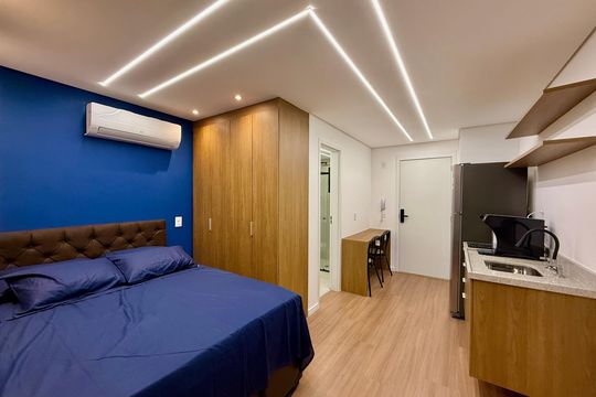 Apartamento à venda com 1 quarto, 25m² em Santo Amaro, São Paulo