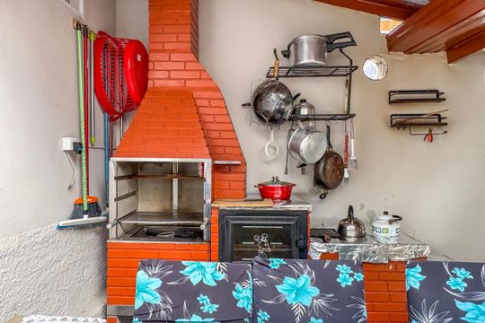 Área Gourmet de casa para alugar com 2 quartos, 300m² em Vila Alves Dias, São Bernardo do Campo