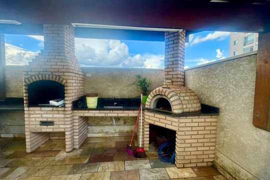 Área comum - Churrasqueira de apartamento para alugar com 2 quartos, 60m² em Vila Silveira, Guarulhos