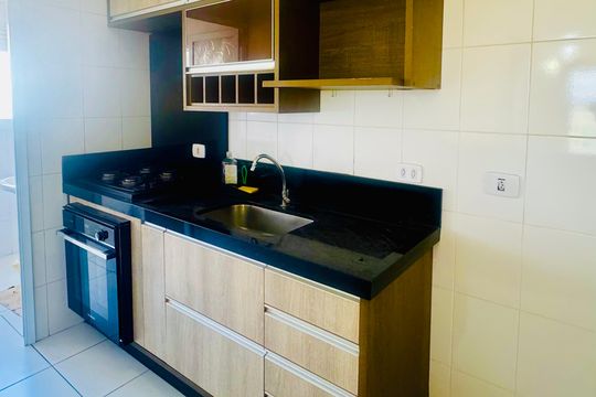 Cozinha de apartamento para alugar com 2 quartos, 60m² em Vila Silveira, Guarulhos