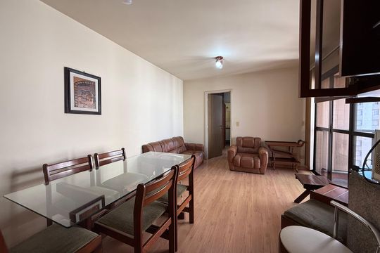Sala de apartamento para alugar com 1 quarto, 43m² em Santa Cecilia, São Paulo