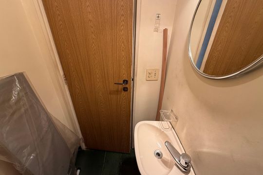 Lavabo de apartamento para alugar com 1 quarto, 43m² em Santa Cecilia, São Paulo