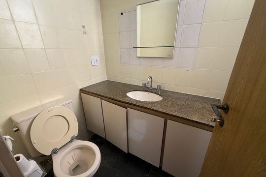 Banheiro de apartamento para alugar com 1 quarto, 43m² em Santa Cecilia, São Paulo
