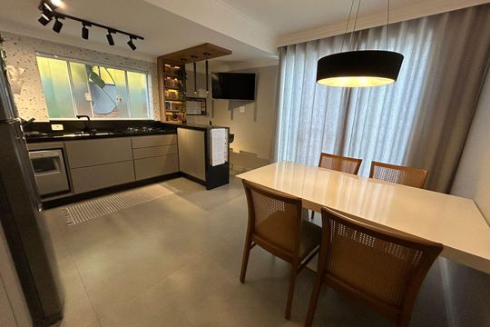 Cozinha de casa de condomínio à venda com 3 quartos, 216m² em Centro, São Bernardo do Campo