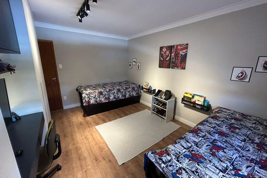 Quarto de casa de condomínio à venda com 3 quartos, 216m² em Centro, São Bernardo do Campo