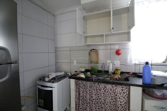 Cozinha de apartamento à venda com 3 quartos, 67m² em Jacarepaguá, Rio de Janeiro
