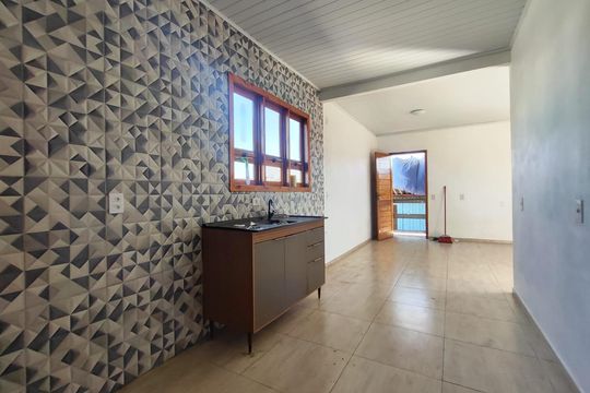 Cozinha de apartamento para alugar com 1 quarto, 40m² em Industrial, Novo Hamburgo